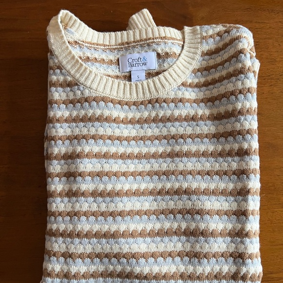 croft & barrow Sweaters - Croft & Barrow Striped Sweater